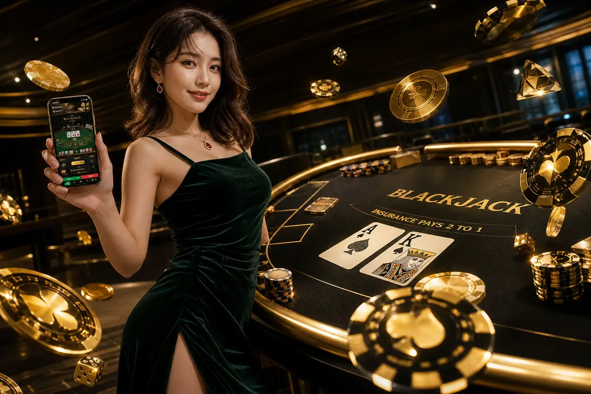 mmrjili Blackjack ကဒ်ဖဖုတ်ဖဖုတ် ဂိမ်းစားပွဲ