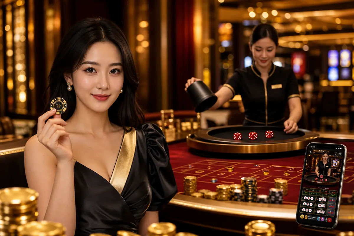 mmrjili အွန်လိုင်းကာစီနို Live Casino